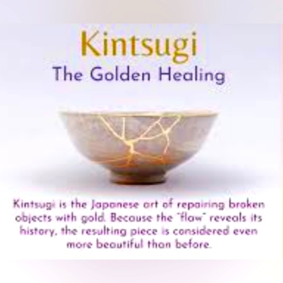 Gorgeous Handblown Art Glass Cobalt Blue And Orange Glass Hankerchief Vase - Picture 5 of 5